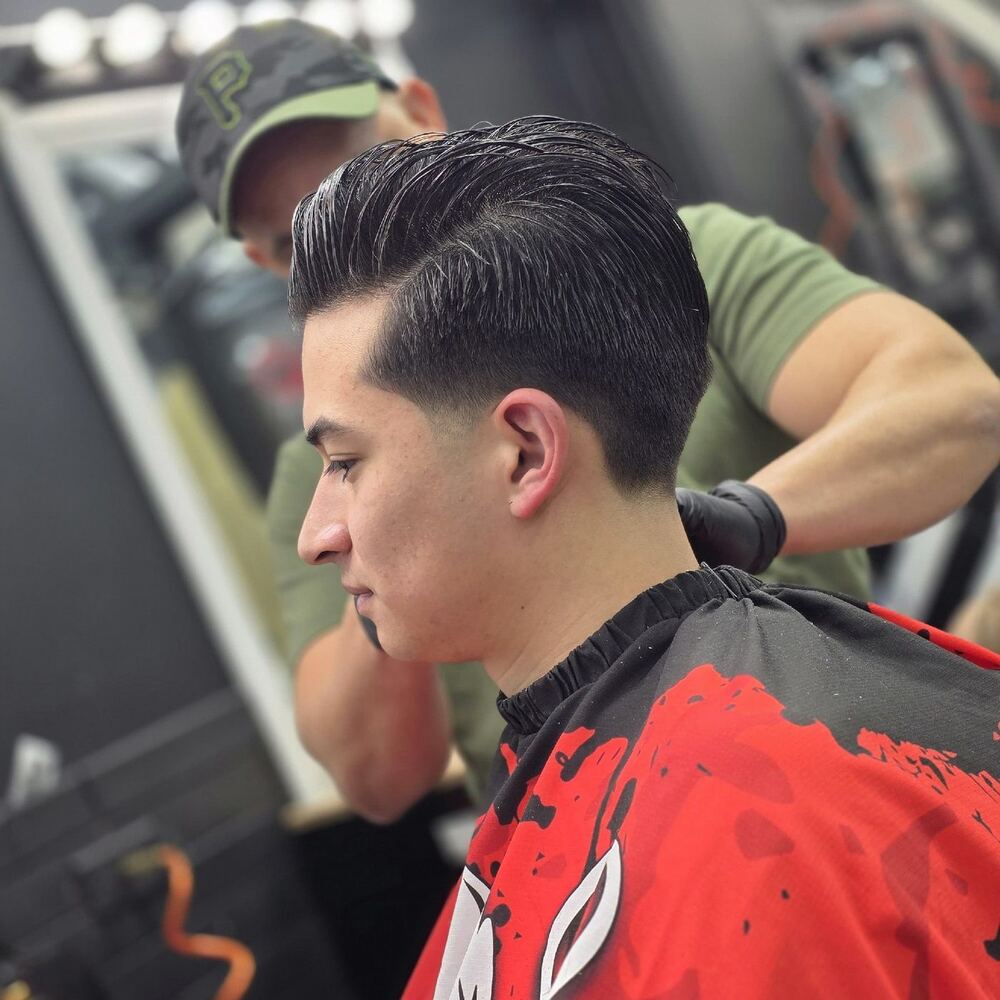 Premium grooming at Viking Barber Studio barbershop in Uptown Charlotte